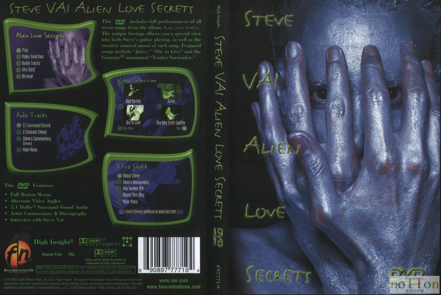 Steve Vai - Alien Love Secrets 1995-front.webp